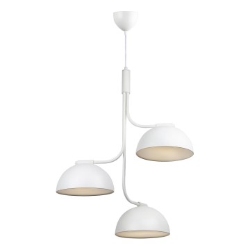 DFTP by Nordlux - Suspension filaire TULLIO 3xE14/25W/230V blanc