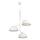 DFTP by Nordlux - Suspension filaire TULLIO 3xE14/25W/230V blanc