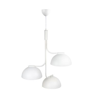 DFTP by Nordlux - Suspension filaire TULLIO 3xE14/25W/230V blanc