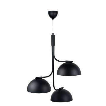 DFTP by Nordlux - Suspension filaire TULLIO 3xE14/25W/230V noir