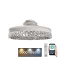 Dimbare LED bevestigde hanglamp LED/86W/230V 3000-6500K wit + afstandsbediening