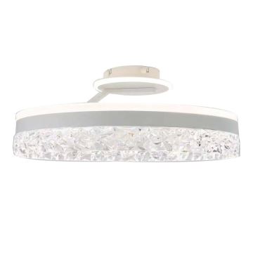 Dimbare LED bevestigde hanglamp LED/86W/230V 3000-6500K wit + afstandsbediening