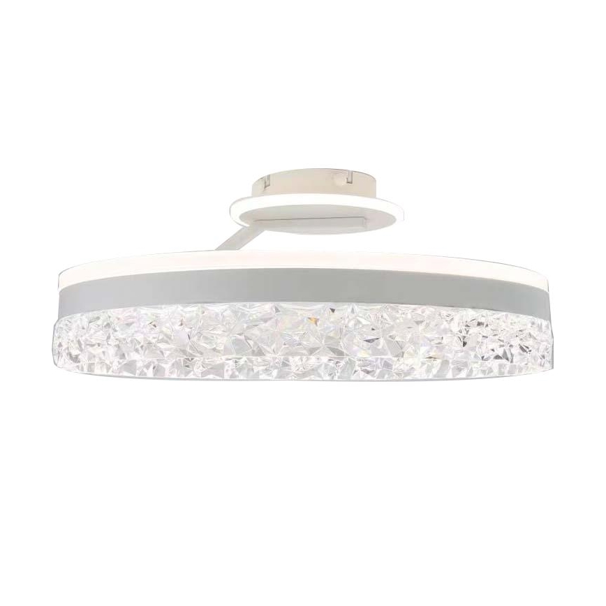 Dimbare LED bevestigde hanglamp LED/86W/230V 3000-6500K wit + afstandsbediening