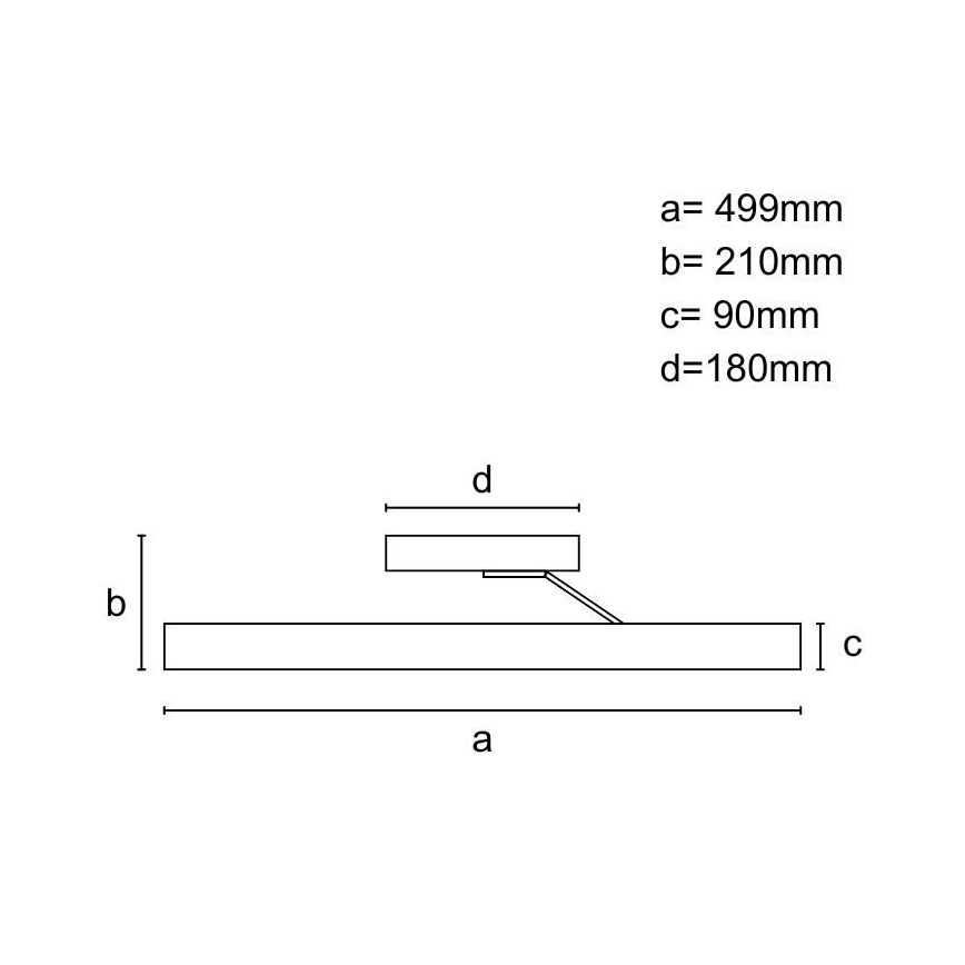 Dimbare LED bevestigde hanglamp LED/86W/230V 3000-6500K wit + afstandsbediening