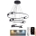 Dimbare LED hanglamp aan een koord LED/170W/230V 3000-6500K + afstandsbediening