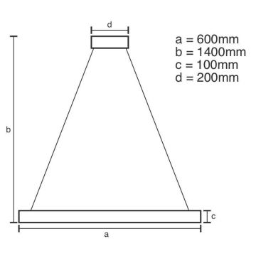 LED Dimbaar kristal Hanglamp aan een touw LED/40W/230V 3000-6500K chroom/goud + afstandsbediening