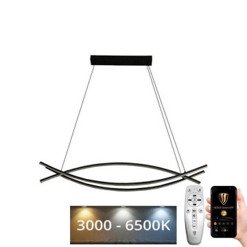 Dimbare LED hanglamp aan een koord LED/70W/230V 3000-6500K + afstandsbediening