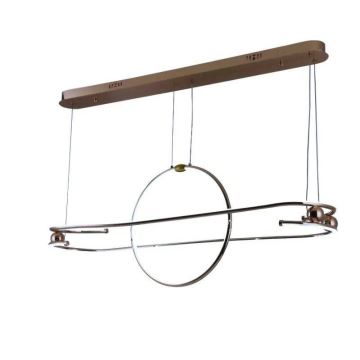 Dimbare LED hanglamp aan een koord LED/95W/230V 3000-6500K + afstandsbediening