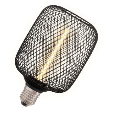 Dimbare LED Lamp DECOR FILAMENT E27/3,5W/230V 1800K zwart - Osram