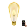 Dimbare LED Lamp FILAMENT ST64 E27/6W/230V 2700-6500K Wi-Fi - Aigostar