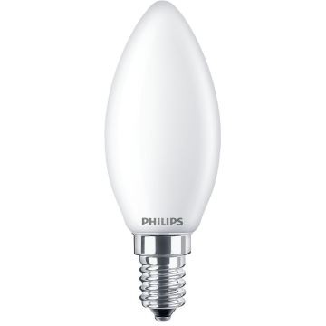 Dimbare LED Lamp Philips B35 E14/4,5W/230V 4000K