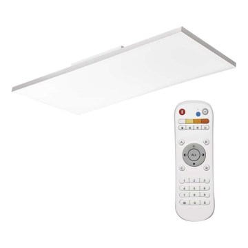 Dimbare LED Plafond Lamp LED/24W/230V + afstandsbediening rechthoekig