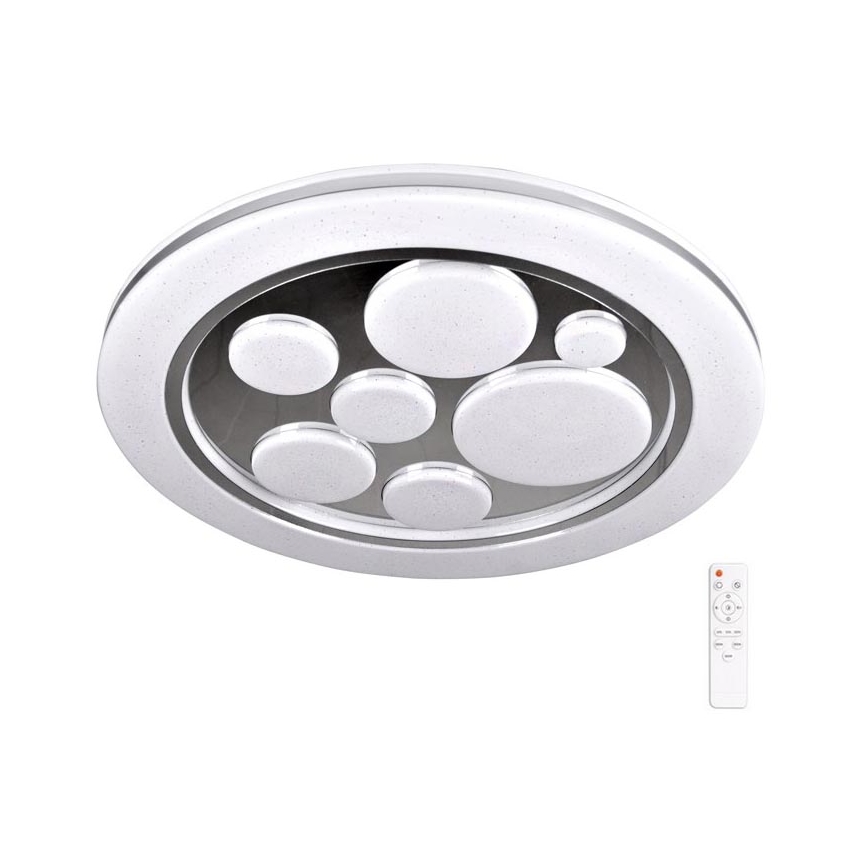 Dimbare LED Plafond Lamp PLANET LED/72W/230V d. 48 cm 3000-6500K + afstandsbediening