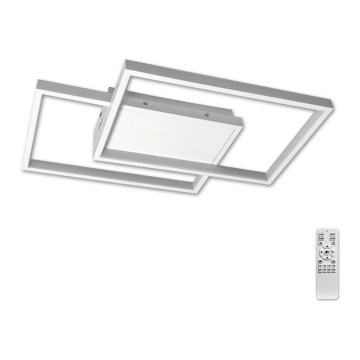 Dimbare LED plafondlamp LED/45W/230V 3000-6500K wit + afstandsbediening