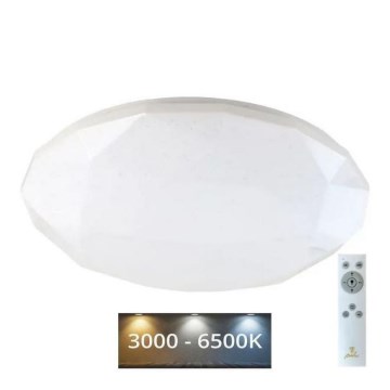 Dimbare LED plafondlamp STAR LED/60W/230V 3000-6500K + afstandsbediening