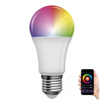 Dimbare LED RGB lamp GoSmart A60 E27/11W/230V 2700-6500K Wi-Fi Tuya