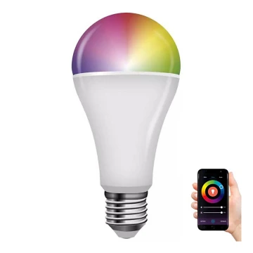Dimbare LED RGB lamp GoSmart A65 E27/14W/230V 2700-6500K Tuya