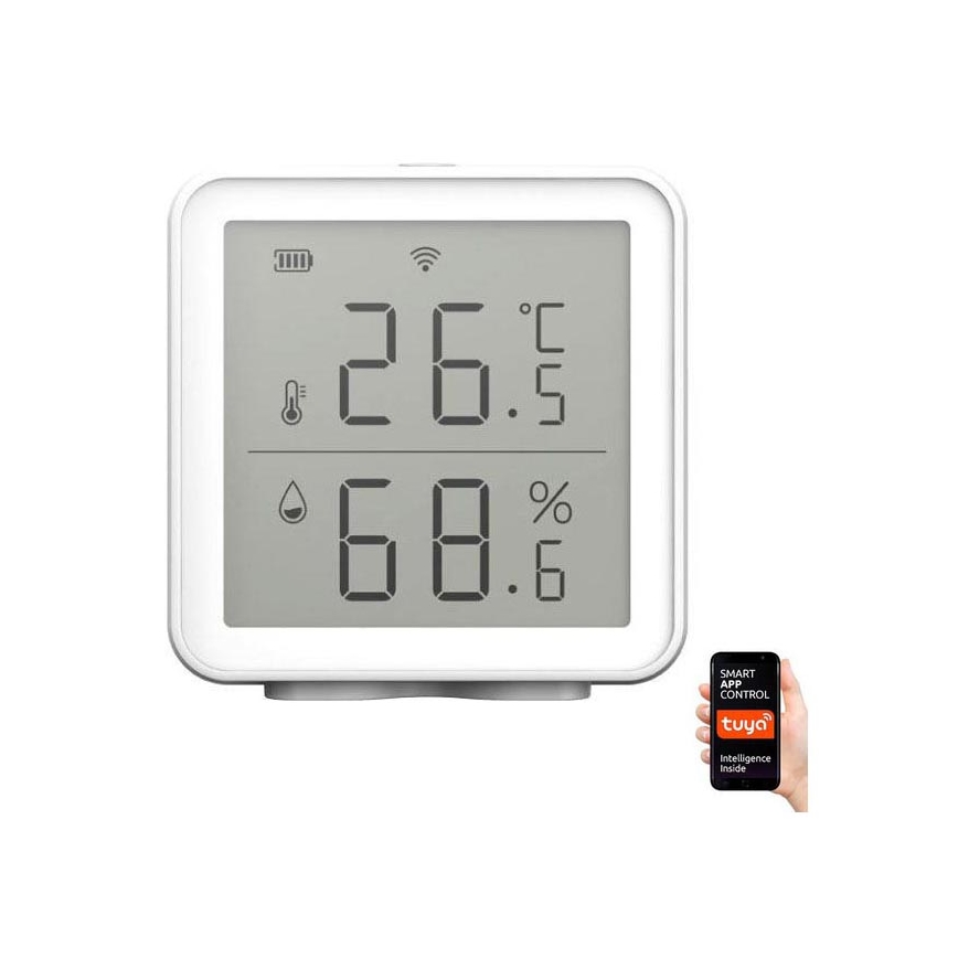 Draadloze thermometer met een vochtigheidsmeter 3xAA Wi-Fi Tuya