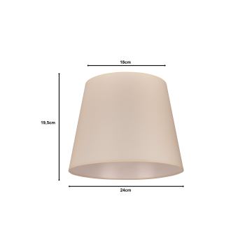 Duolla - Abat-jour CLASSIC M E27 d. 24 cm beige