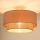 Duolla - Bevestigde hanglamp  BOHO 1xE27/15W/230V diameter 45 cm beige/bruin