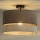 Duolla - Bevestigde hanglamp DOUBLE 1xE27/15W/230V bruin/grijs