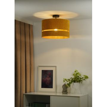 Duolla - Bevestigde hanglamp DOUBLE 1xE27/15W/230V oranje