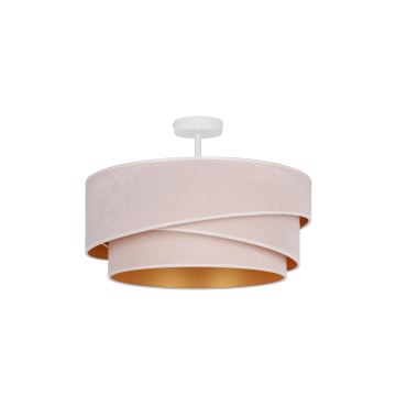 Duolla - Bevestigde hanglamp KOBO 1xE27/15W/230V diameter 45 cm crème