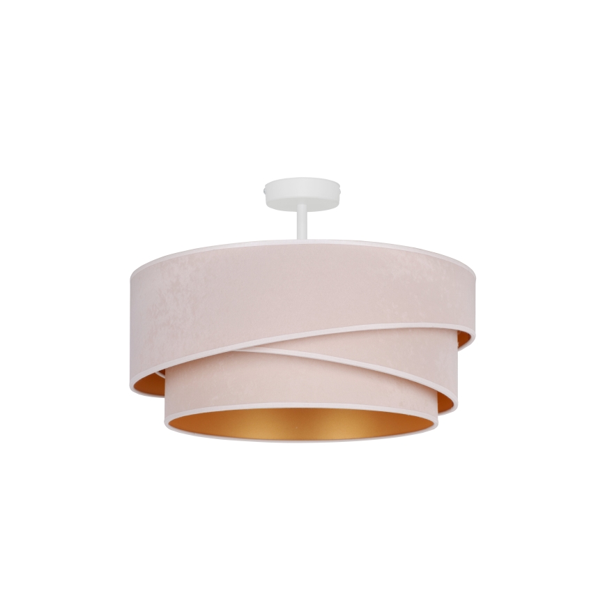 Duolla - Bevestigde hanglamp KOBO 1xE27/15W/230V diameter 45 cm crème