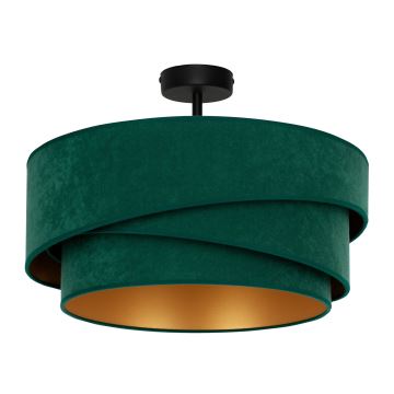 Duolla - Bevestigde hanglamp KOBO 1xE27/15W/230V diameter 45 cm groen