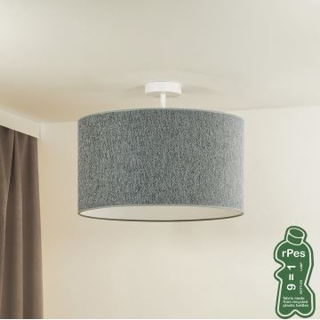 Duolla - Bevestigde hanglamp ROLLER ECO RECYCLING 1xE27/15W/230V groen