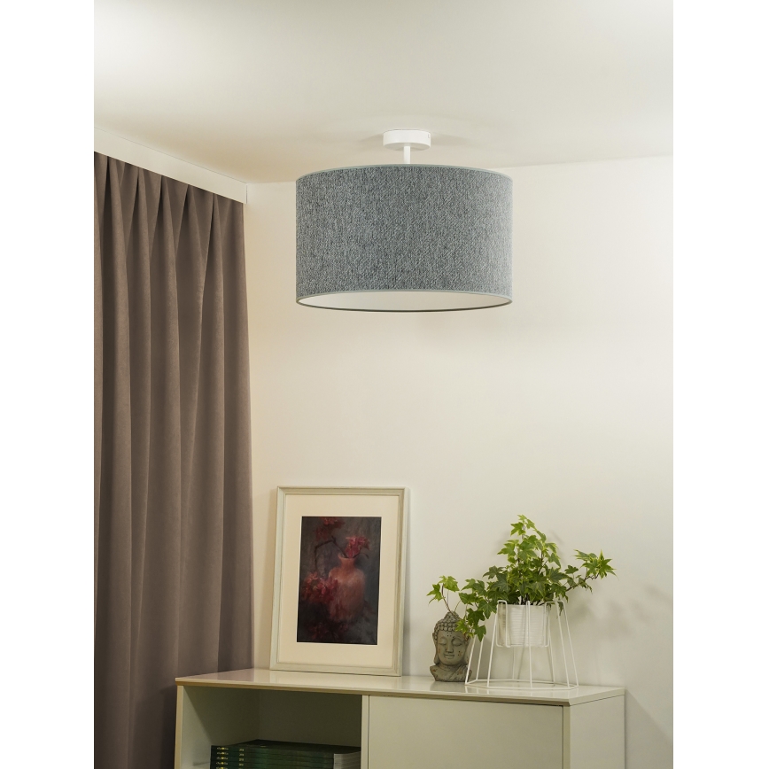 Duolla - Bevestigde hanglamp ROLLER ECO RECYCLING 1xE27/15W/230V groen