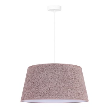 Duolla - Hanglamp aan een koord BOUCLE 1xE27/15W/230V diameter 50 cm bruin