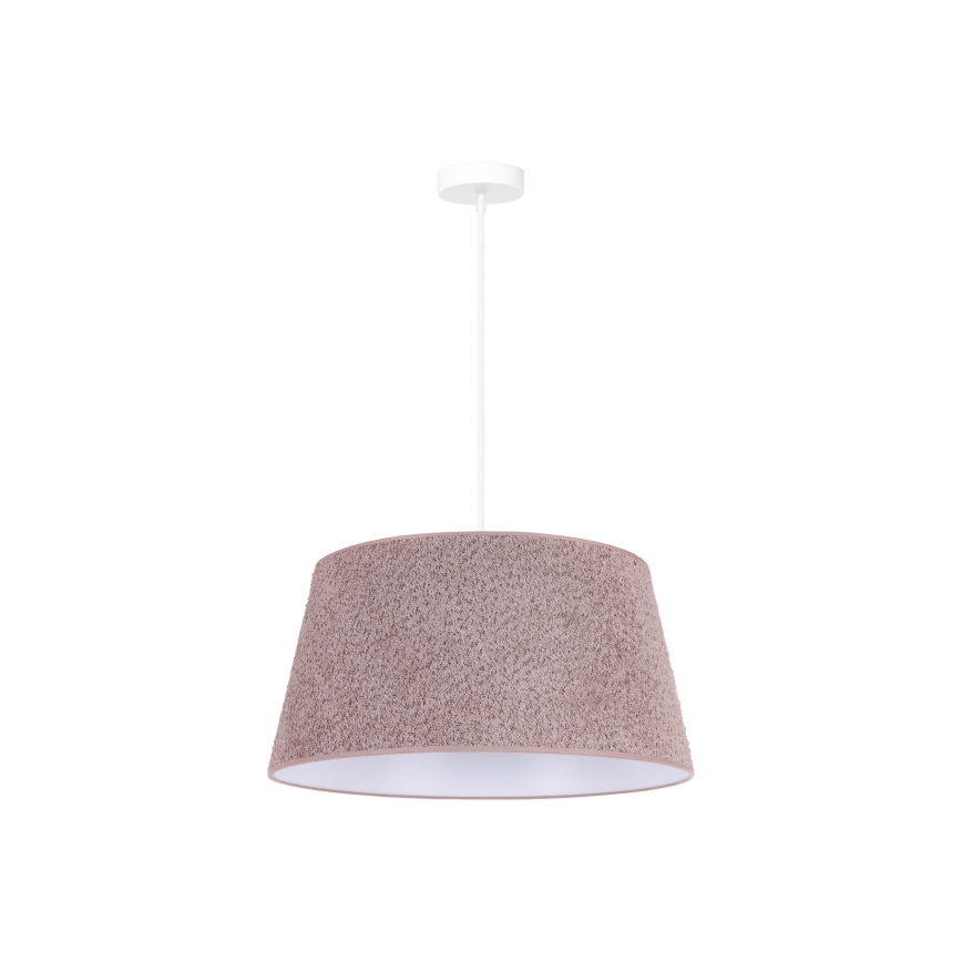 Duolla - Hanglamp aan een koord BOUCLE 1xE27/15W/230V diameter 50 cm bruin