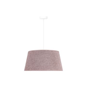 Duolla - Hanglamp aan een koord BOUCLE 1xE27/15W/230V diameter 50 cm bruin