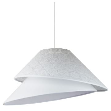 Duolla - Hanglamp aan een koord COCO 1xE27/40W/230V wit