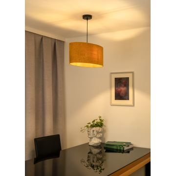 Duolla - Hanglamp aan een koord OVAL 1xE27/15W/230V bruin