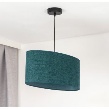 Duolla - Hanglamp aan een koord OVAL 1xE27/15W/230V groen