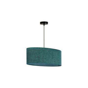 Duolla - Hanglamp aan een koord OVAL 1xE27/15W/230V groen