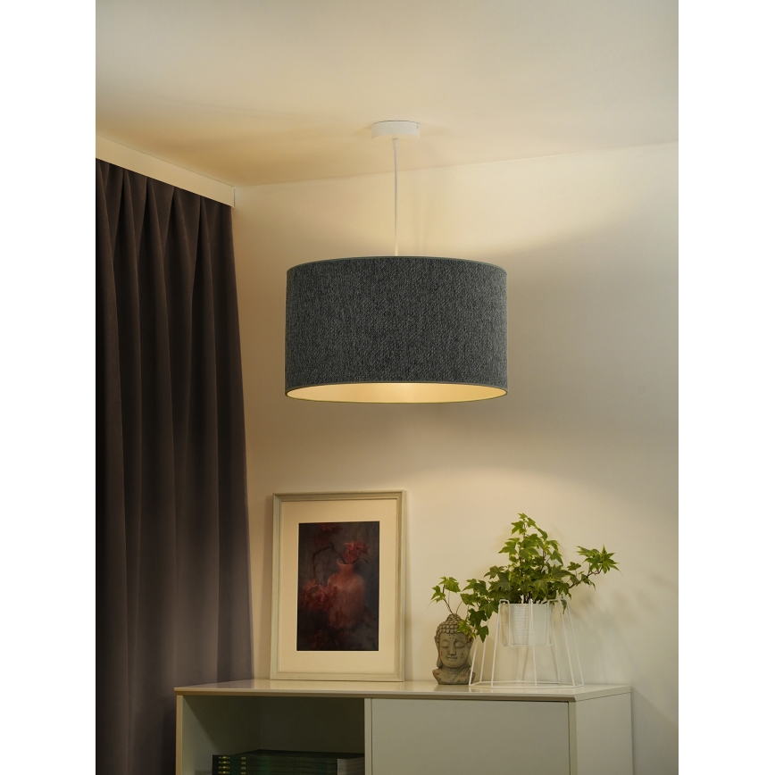 Duolla - Hanglamp aan een koord ROLLER ECO RECYCLING 1xE27/15W/230V groen