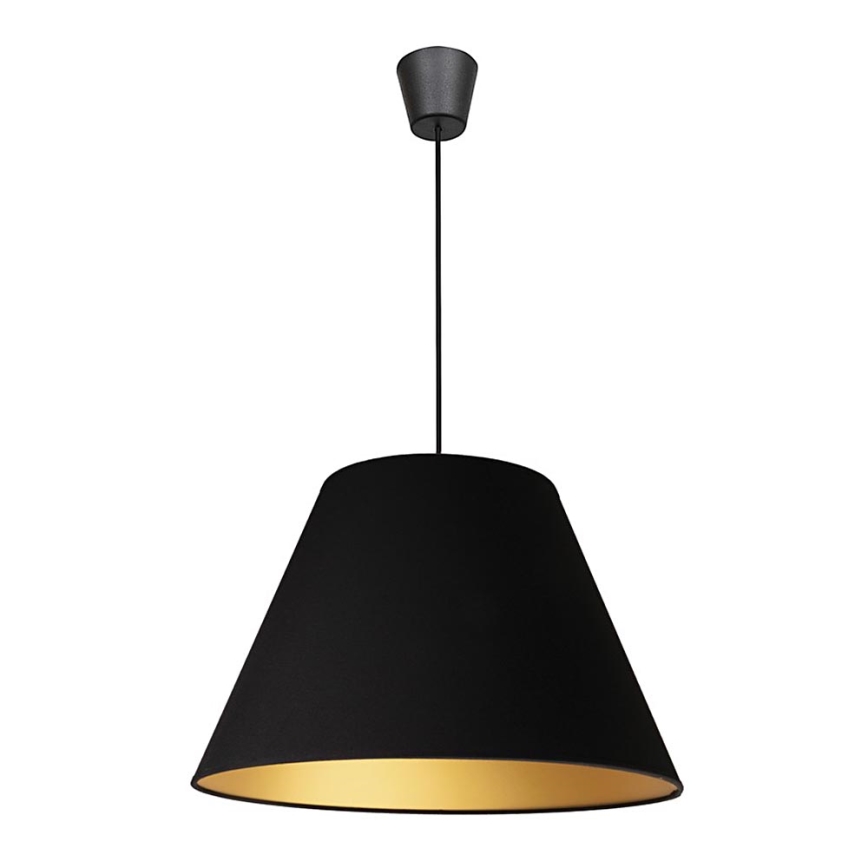 Duolla - Hanglamp aan koord ANNA 1xE27/40W/230V zwart