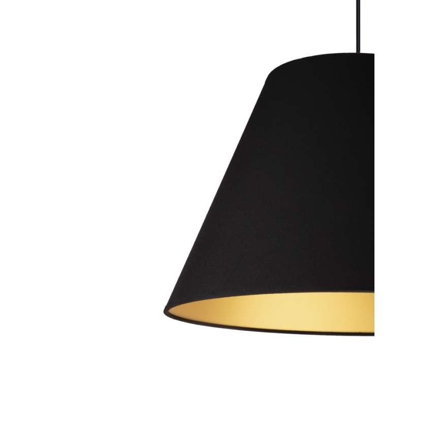 Duolla - Hanglamp aan koord ANNA 1xE27/40W/230V zwart