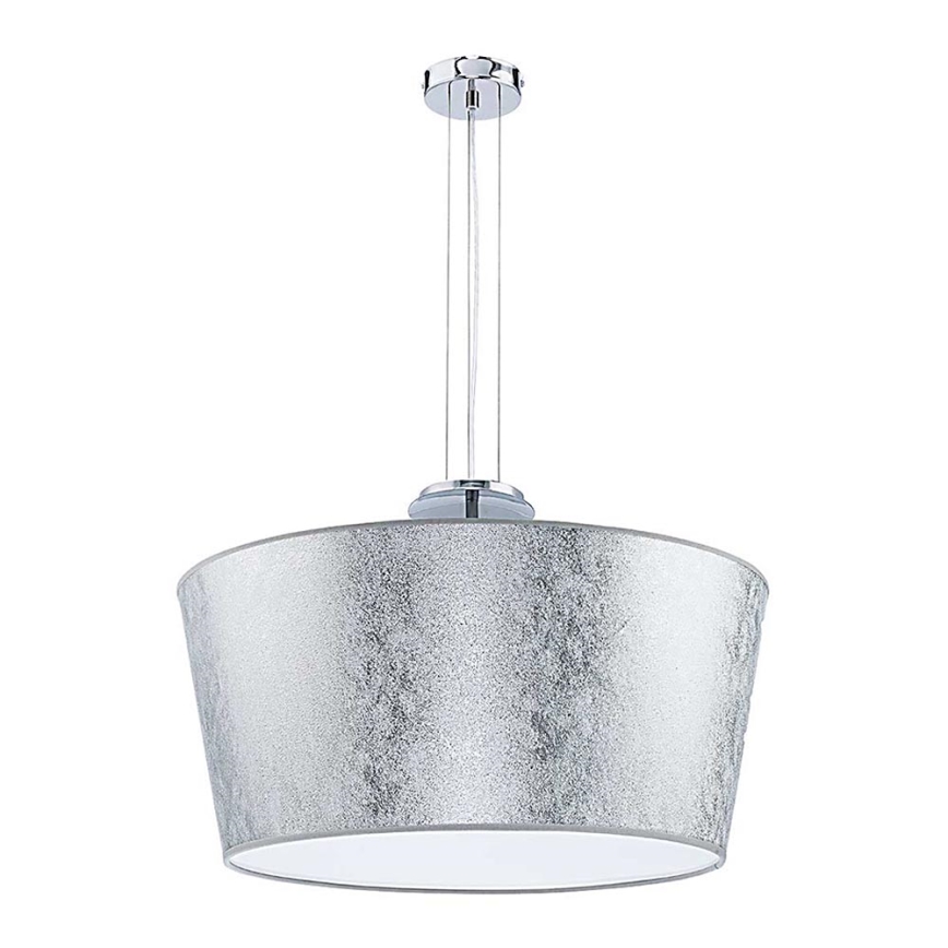 Duolla - Hanglamp aan koord OPERA 3xE14/40W/230V zilver