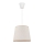 Duolla - Hanglamp aan koord SOLO 1xE27/40W/230V licht beige