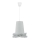 Duolla - Kinderhanglamp aan koord BALLET 1xE27/40W/230V grijs