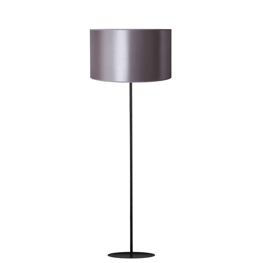 Duolla - Lampadaire CANNES 1xE27/15W/230V 45 cm argent/noir