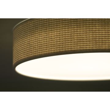 Duolla - LED Plafondlamp CORTINA LED/26W/230V diameter 30 cm 4000K crème