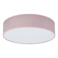 Duolla - LED Plafondlamp CORTINA LED/26W/230V diameter 30 cm 4000K roze