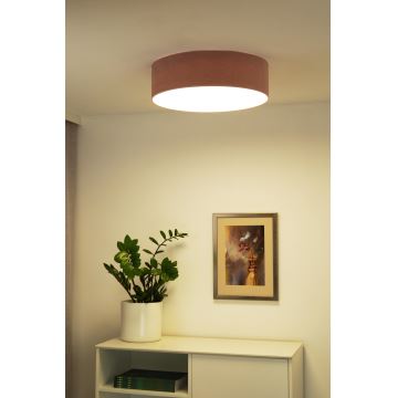 Duolla - LED Plafondlamp CORTINA LED/26W/230V diameter 30 cm 4000K roze