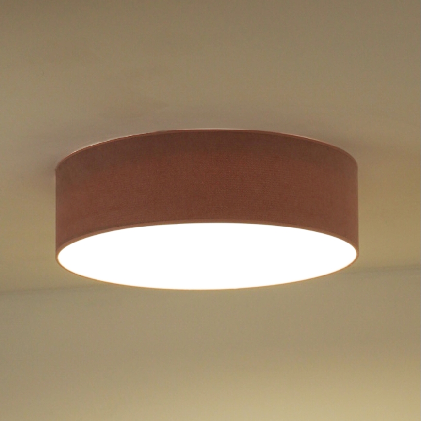 Duolla - LED Plafondlamp CORTINA LED/26W/230V diameter 30 cm 4000K roze