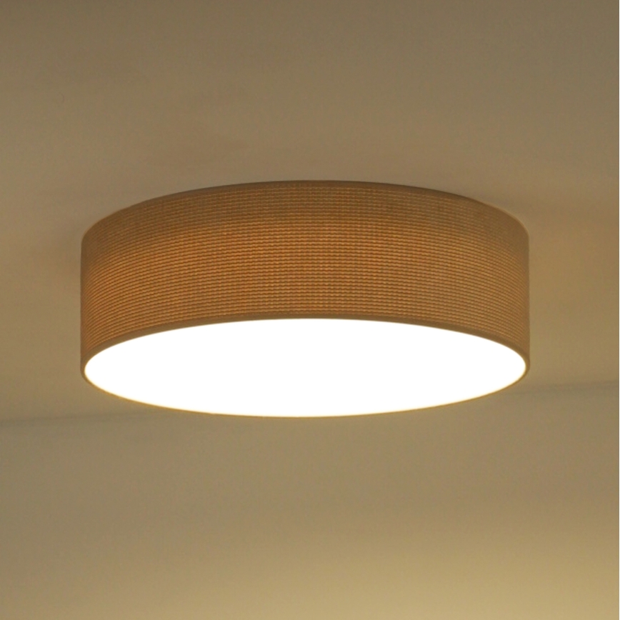 Duolla - LED Plafondlamp CORTINA LED/26W/230V diameter 45 cm 4000K beige